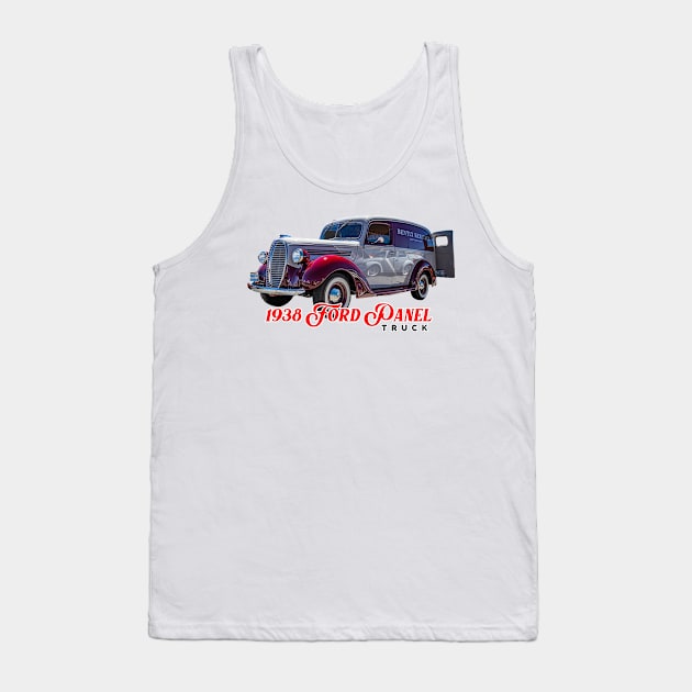 1938 Ford Panel Truck Tank Top by Gestalt Imagery
